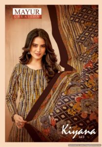 Read more about the article Mayur kiyana vol 3 Readymade Cotton Suits wholesaler